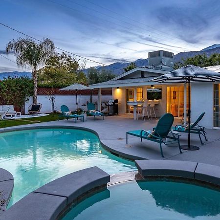 Serene 4 Bed 3 Bath Heated Pool Natural Backyard Heart Of Palm Springs Luaran gambar